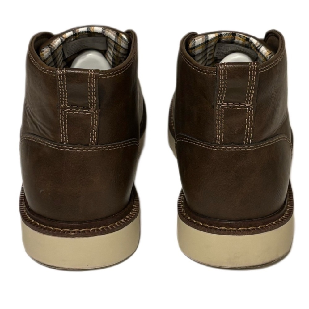 Buffalo David Bitton Brown Leather Chukka Boots - Picture 7 of 9
